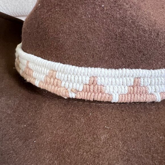 Nikki Beach Women’s Telluride Felt Western Fashion Cowboy Hat Brown - Picture 2 of 6